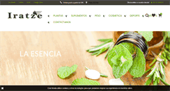 Desktop Screenshot of iratze.es