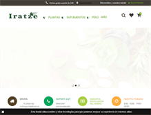 Tablet Screenshot of iratze.es